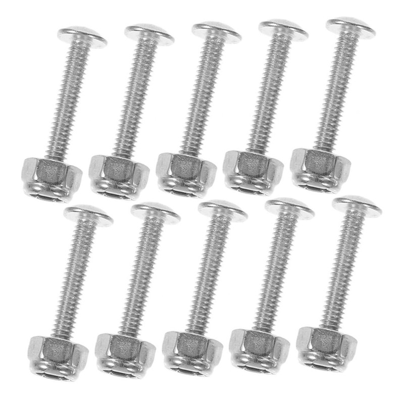 Abaodam 50pcs Foosball Table Hardware Foosball Screws Nuts for Game