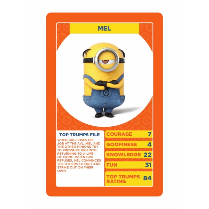 Despicable Me 3 Top Trumps Card Game for 8 years