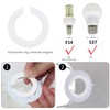 Eastlion 10" Handmade Pendant UNO lampshade for Table Lamps,Floor Lamps,15