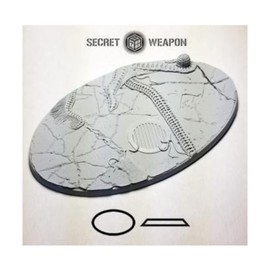 Secret Weapon Miniatures 106x168mm Knight Beveled Base - Urban Invasion