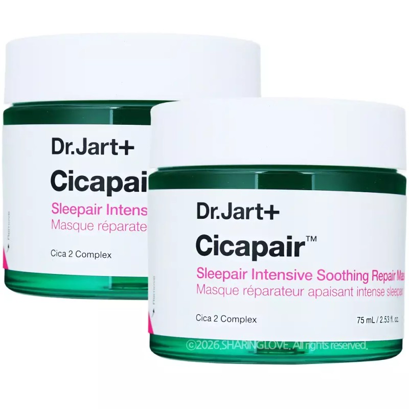 Dr. Jart+ 닥터자르트 시카페어 슬리페어 인텐시브 수딩 리페어 마스크75ml x2개