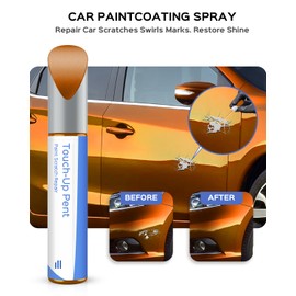 PARTS4EV EBB Monarch Orange Metallic Touch Up Paint Compatible with Nissan Exact Match Chips and Nicks Touch Up