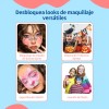 Kit Maquillaje 54 Colores Pintura Facial Base Agua Para Pint