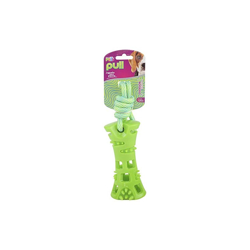 Fancy Pets Juguete Pull Hueso con Cuerda para Perro
