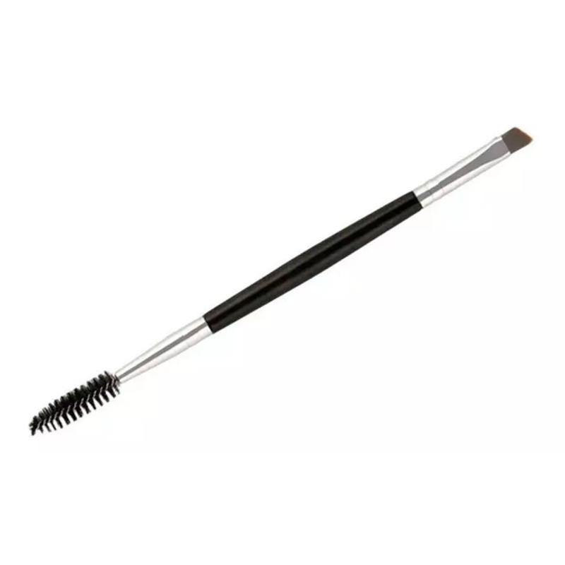 Brando Brocha Doble Para Ceja 3pz Con Cepillo Pincel Cosmético