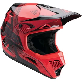 Answer Racing 447678 A23 AR1 Vendetta Helmet: Red/Black, 2XL