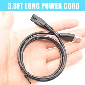 YZBYFON Universal 5V Hair Clipper Charger Cord, Replacement Charger for for Various Dog Clippers,Various Electric Hair Clipper,Shavers,Razors,Trimmer, fits oneisall Dog Clippers etc