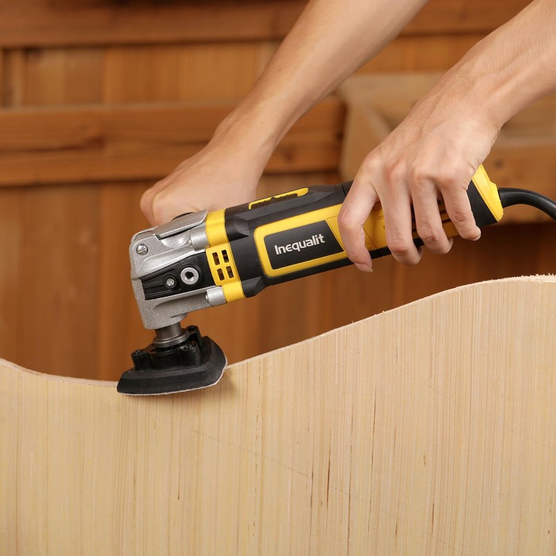 Inequalit Oscillating Tool, 3.5A Oscillating Multi Tool Kit with 6