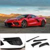 cartiangous Fit For Corvette C8 20-up ABS Carbon Fiber Look