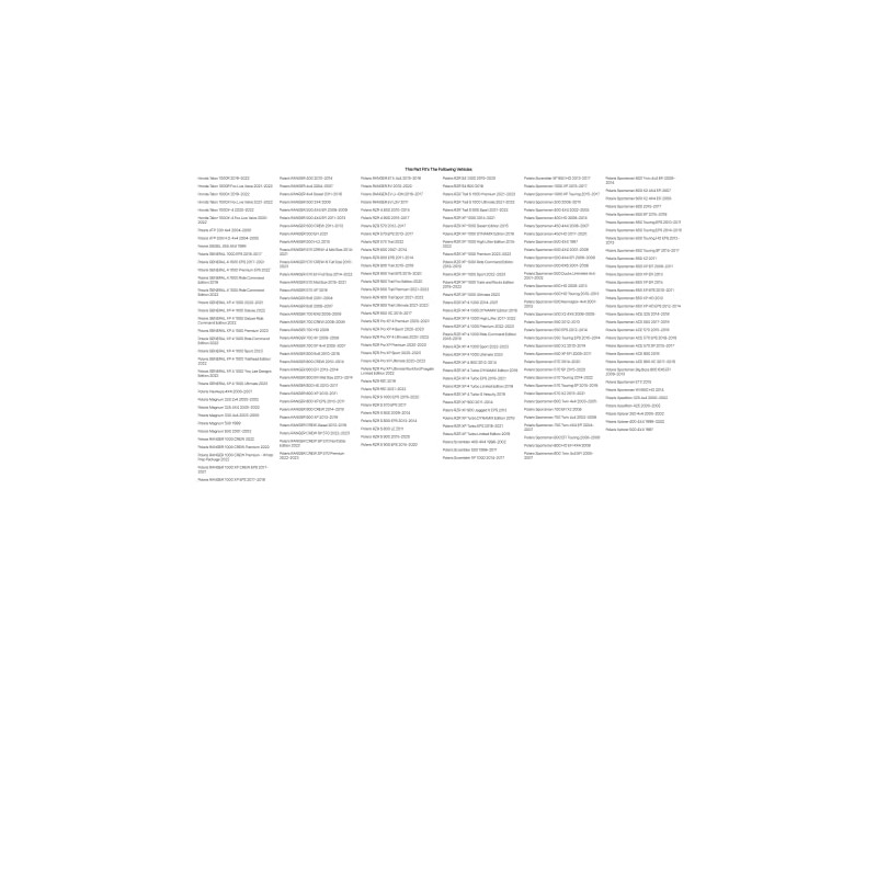 Tusk U-Joint Kit Rear Drive Line Front U Joint For