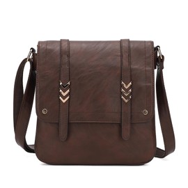 KL928 Crossbody Bags for Women Soft FAUX Leather Wallet Purses Adjustable Strap Medium Shoulder Handbags