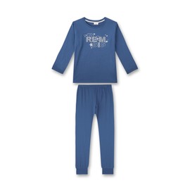 s.Oliver Girls Long Pyjamas, Blue Shadow