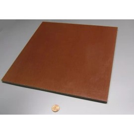 Micarta Linen Phenolic LE Grade Sheet  .375" (3/8") Thick  x 12" x 12"