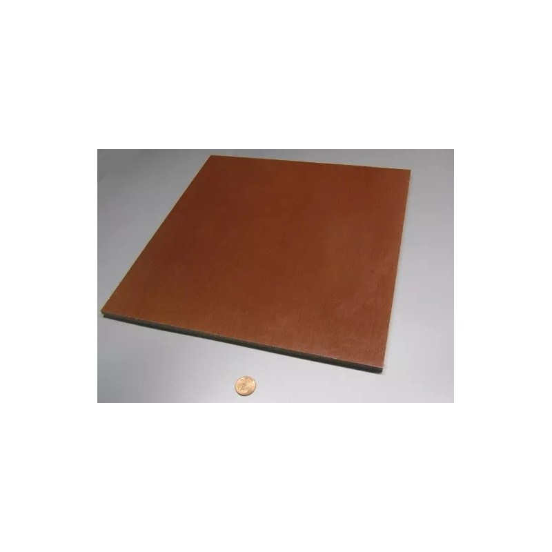Micarta Linen Phenolic LE Grade Sheet .375" (3/8") Thick x