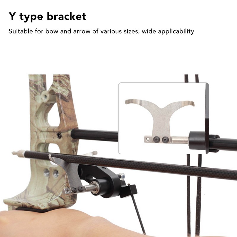 Arrow Rest Stainless Steel Aluminum Alloy Disassembly Free Archery Drop