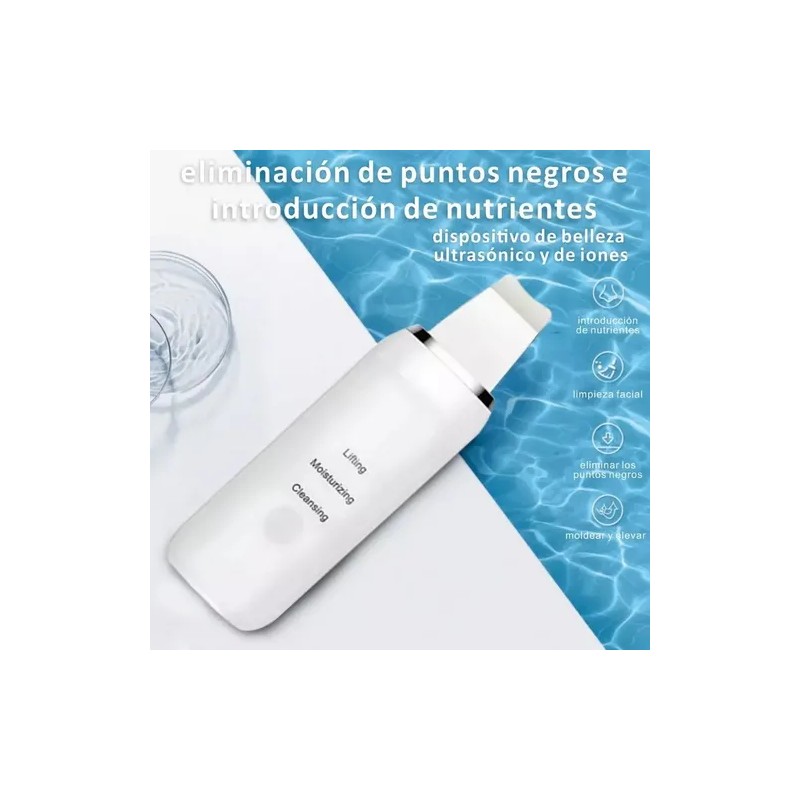 Limpiador Facial Ultrasonico Skin Scrubber Ultrasonic Facial Skin Scrubber Exfoliator