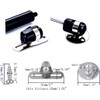30N/6.8 lb Gas Strut Cabinet Hinge Safety Lift Support, Soft