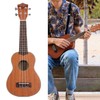 21in Ukulele Wooden Portable 4 String Mini Acoustic Guitar for