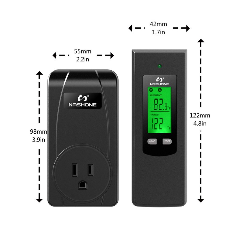 Wireless Thermostat Outlet, Thermostat Controller for Home, Thermostat Outlet Plug