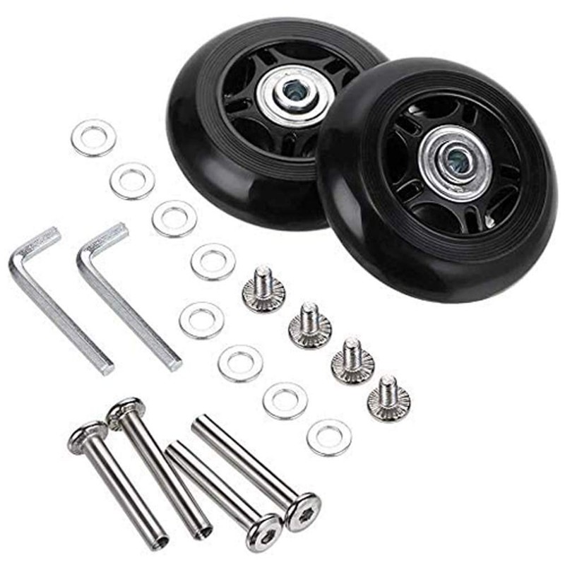 Replacement Wheels for Suitcase Rubber Wheels Replacement Wheels for Trolley