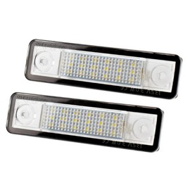FOLGEMIR Top LED Number Plate Light, Number Plate 6000 K, White, CE, Error Free for Corsa B/Astra F/Astra G/Vectra B/Omega/Zafira/Signum