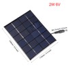 uxcell 2W 6V Small Solar Panel Module DIY Polysilicon with