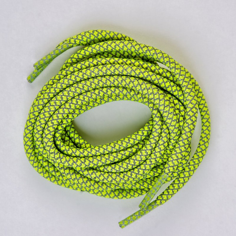 Reflective Fluorescent Drawstring 51" Long 2-Pack Use in Hoodies, Sweatpants,