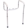 Adjustable Safety Toilet Frame by ProBasics
