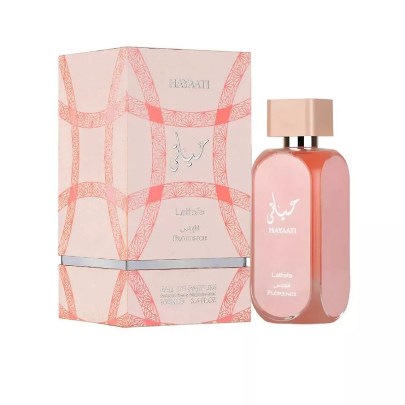 Lattafa Hayaati Florence Eau De Parfum 3.4 oz/ 100 ml