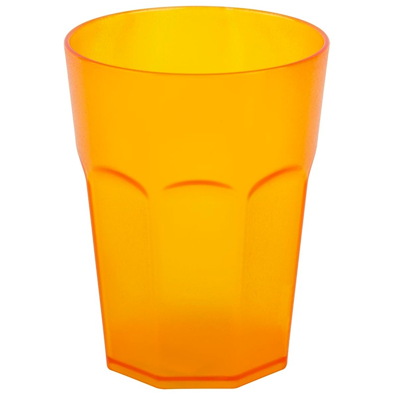 ENGELLAND - 5 x Plastic Cups Drinking Cups Orange Cocktail