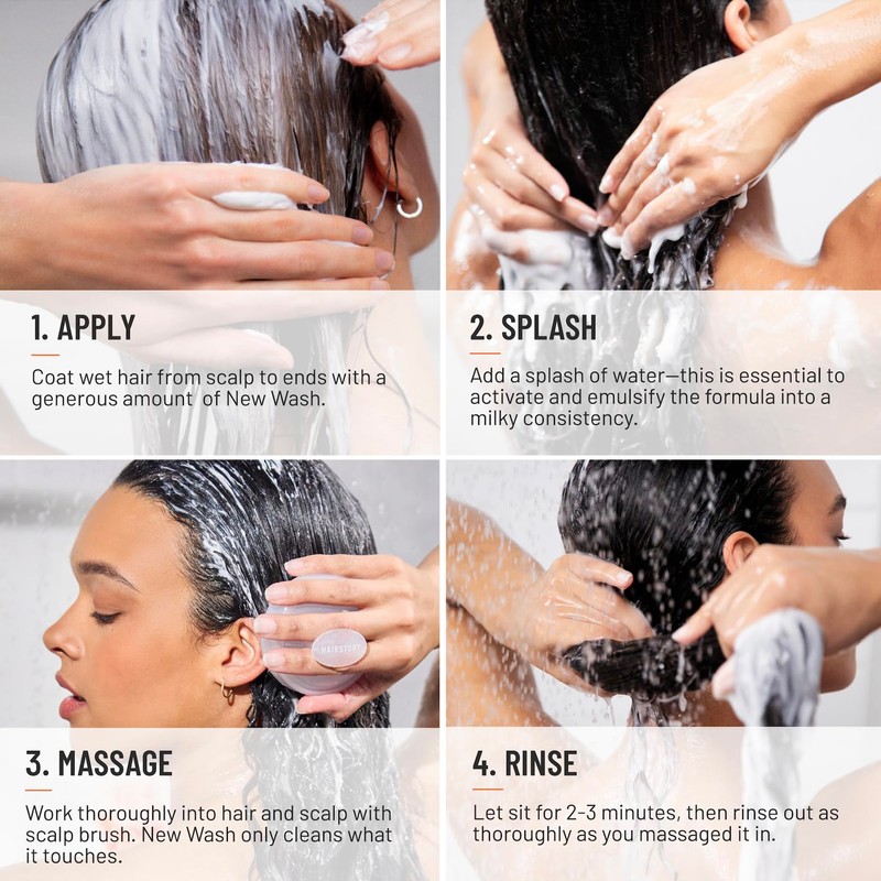 Hairstory New Wash Deep, Clarifying Cleansing Cream for Oily &