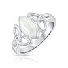 DTPsilver® 925 Sterling Silver Ring - Celtic Trinity Knot -