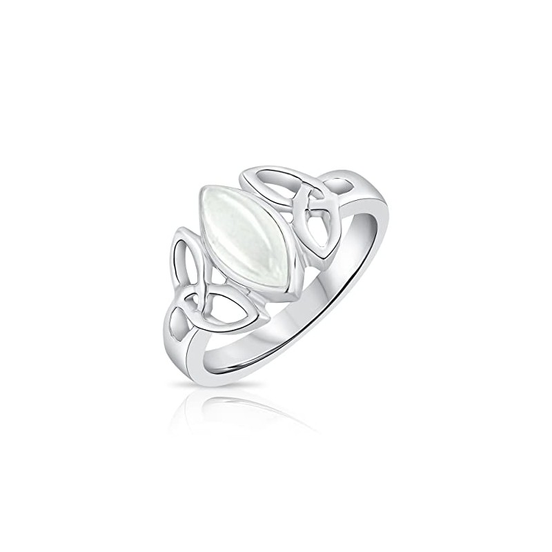 DTPsilver® 925 Sterling Silver Ring - Celtic Trinity Knot -