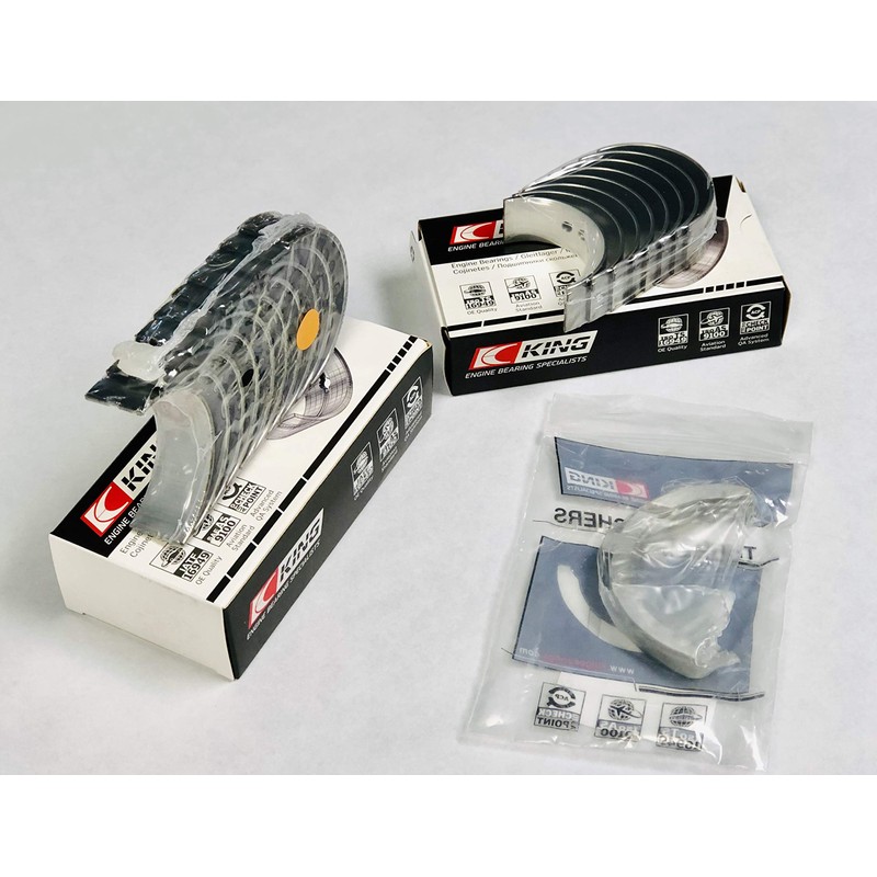 King Engine Bearing compatible replacements for Toyota 22RE 22REC 22RTEC