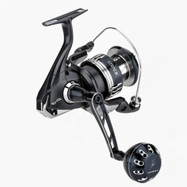 Gomexas Reel Handle, 21 Celtate SW Dedicated Reel Handle, Daiwa Spinning Reel, Suitable for 2.8 inches (70 mm), Power Handle, Ultra Duralumin Material, 1.8 inches (45 mm) Knob Included