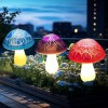 Garden Lights Outdoor Solar LED Garden Lights Decor Mushroom Lights