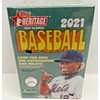 2021 Topps Heritage High Number Baseball Card Blaster Box Mike