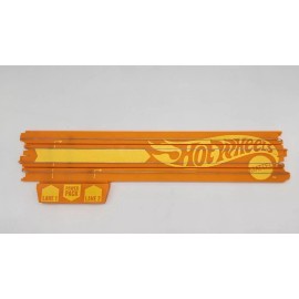 Autoworld Brand New - Auto World 15" Terminal Track Hot Awheels - Orange/Yellow (H0046-2)