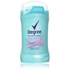 Degree Women Anti-Perspirant and Deodorant Invisible Solid, Sheer Powder 1.6 oz (Pack of 10)