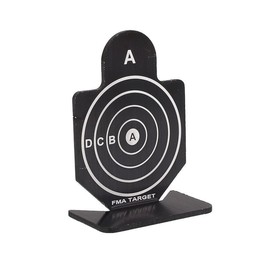 HOUSON Training Metal Stand Target, Target Template Training Target Shooting Training Tool Shooting Targets 6CM*4.4CM(round)