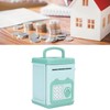 Fingerprint Password Cash Piggy Bank for Kids Auto Scroll Paper
