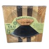 Alaskan Birch Wood Ulu Mezzaluna Knife and Bowl Set Small