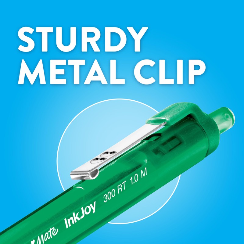 Paper Mate InkJoy 300RT Retractable Ballpoint Pens | Medium Point