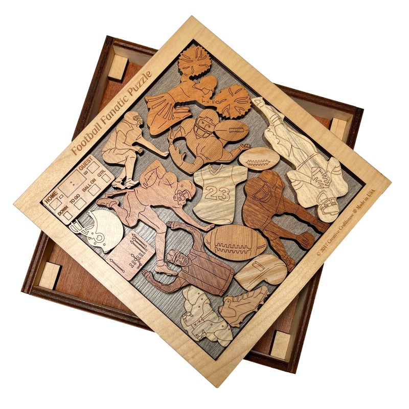 Football Fanatic Puzzle - Artistic and challenging Brain Teaser