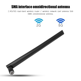 3PCS Router Original Antenna SMA Omnidirectional Antenna 2.4G,5G Dual Band Network Card External Antenna for RT AC68u