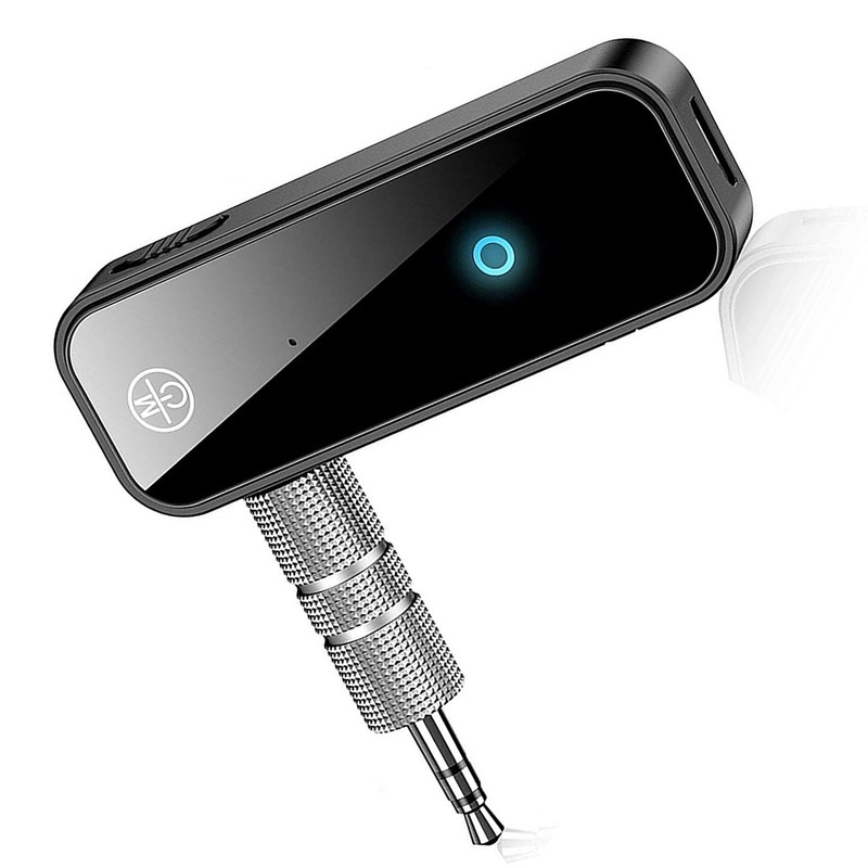 Bluetooth 5.0 Receiver 3.5mm Interface 2 in 1 AUX Adapter