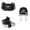 TRQ Engine & Transmission Mount Kit Compatible with Ford Escape