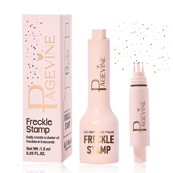 Faux Freckle Stamp Pen,Waterproof Fake Freckles Stain Marker Pencil,Natural Lifelike