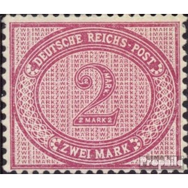 Prophila Collection German Reich 37 (complete edition) stamped 1875 number in oval (stamps for collectors)