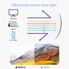 ANRRI Blue Light Blocking Glasses for Computer Rectangle TR90 frame